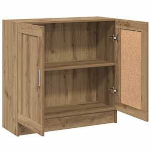 Knihovna dub artisan 82,5 x 30,5 x 80 cm kompozitní dřevo - obrázek 5