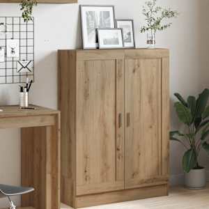 Knihovna dub artisan 82,5 x 30,5 x 115 cm kompozitní dřevo - obrázek 3