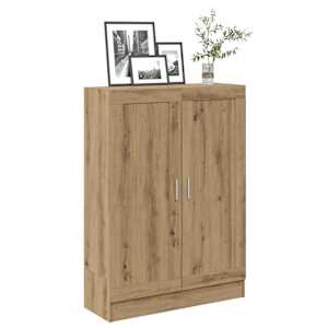 Knihovna dub artisan 82,5 x 30,5 x 115 cm kompozitní dřevo - obrázek 4