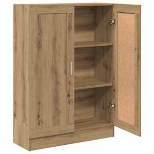 Knihovna dub artisan 82,5 x 30,5 x 115 cm kompozitní dřevo - obrázek 5