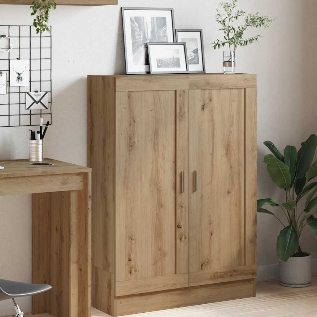 vidaXL Bücherschrank Artisan-Eiche 82,5x30,5x115 cm Holzwerkstoff