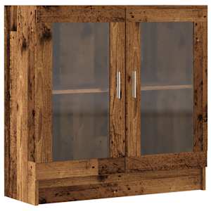 vidaXL raamatukapp Vana puit 82,5x30,5x80 cm Tehniline puit