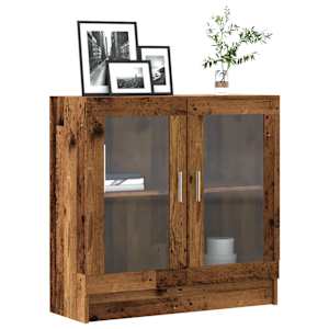 Knihovna old wood 82,5 x 30,5 x 80 cm kompozitní dřevo - obrázek 1