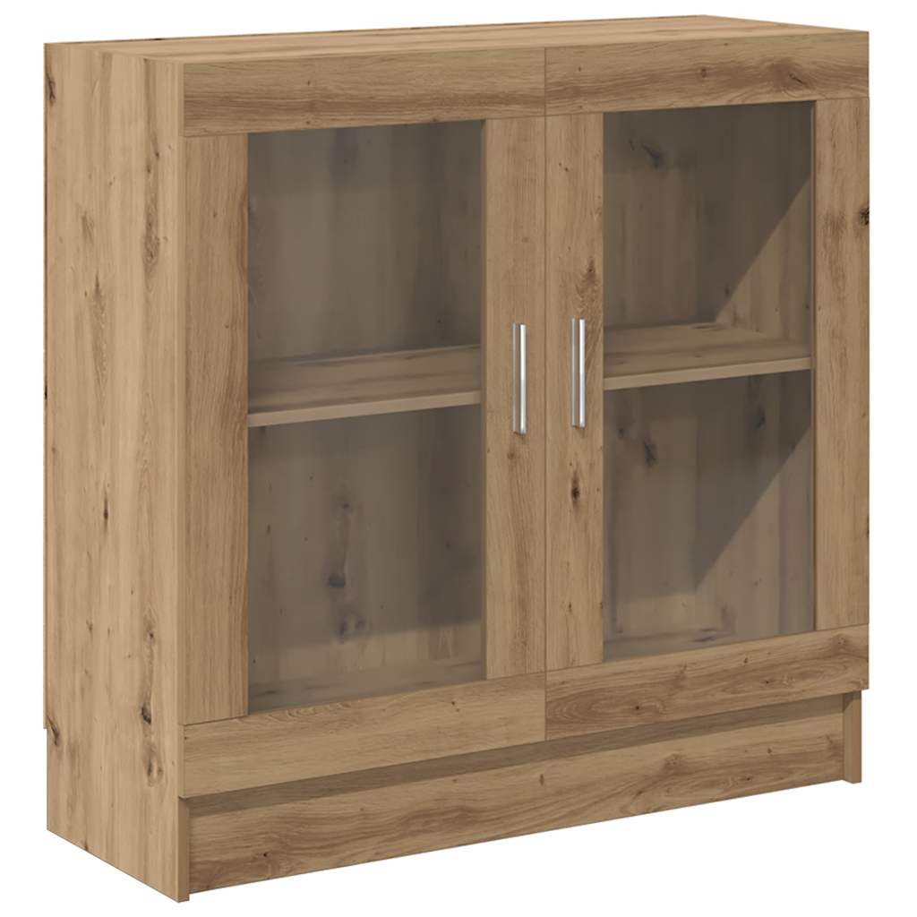 vidaXL Knihovna dub artisan 82,5 x 30,5 x 80 cm kompozitní dřevo