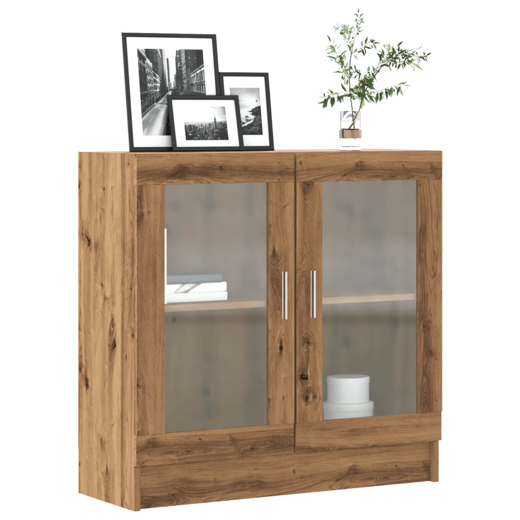 vidaXL Bücherschrank Artisan-Eiche 82,5x30,5x80 cm Holzwerkstoff