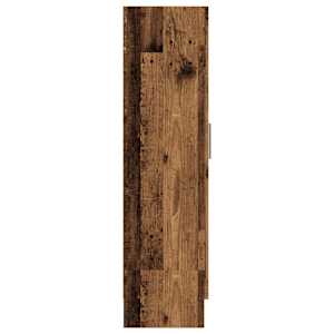 Knihovna old wood 82,5 x 30,5 x 115 cm kompozitní dřevo - obrázek 7