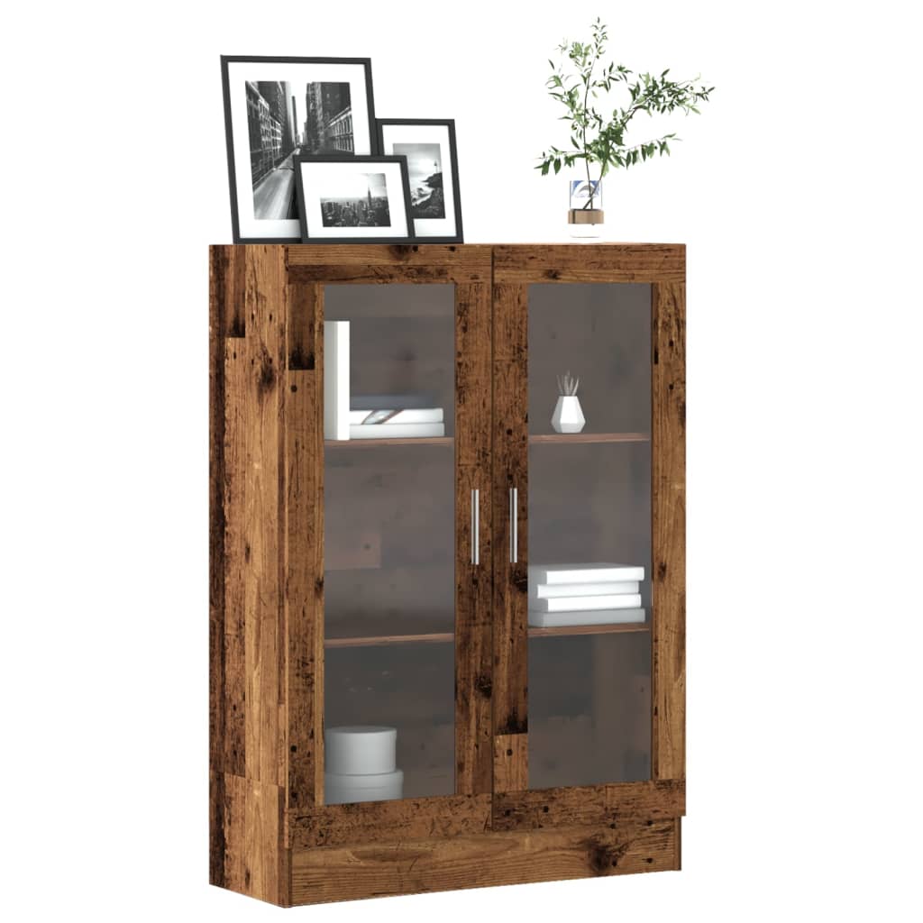 Bücherschrank Altholz-Optik 82,5×30,5×115 cm Holzwerkstoff