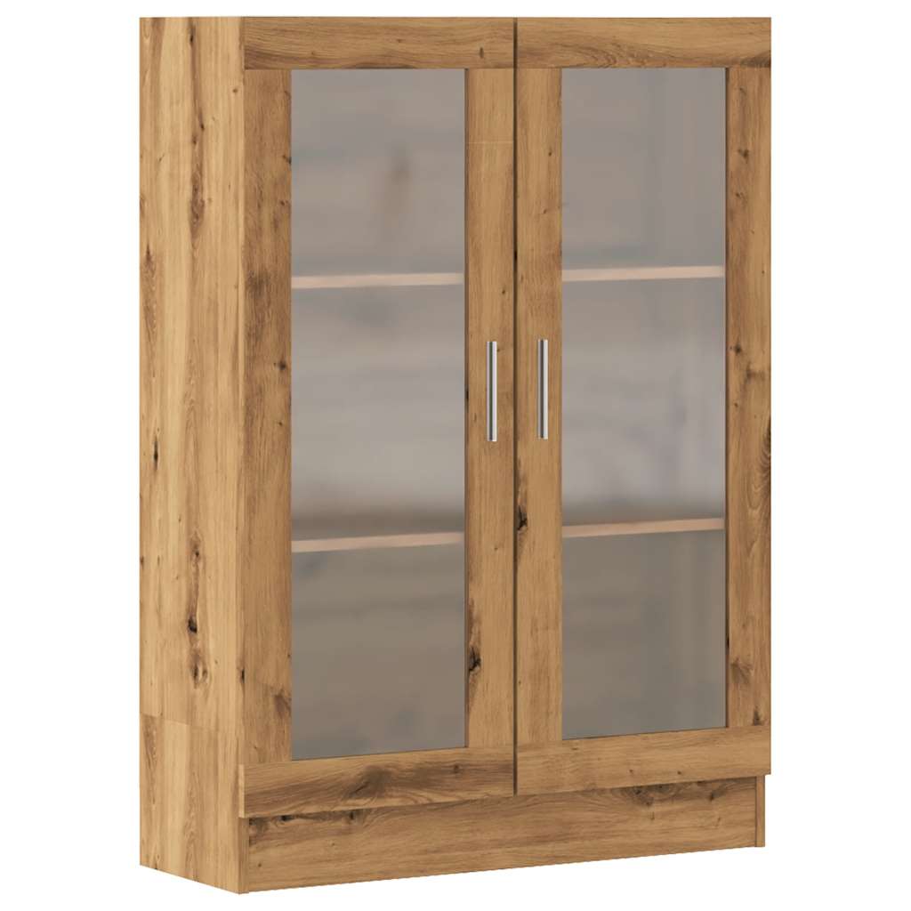 vidaXL Knihovna dub artisan 82,5 x 30,5 x 115 cm kompozitní dřevo