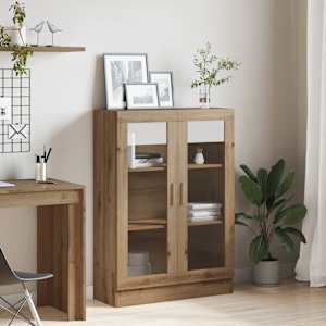 Knihovna dub artisan 82,5 x 30,5 x 115 cm kompozitní dřevo - obrázek 3