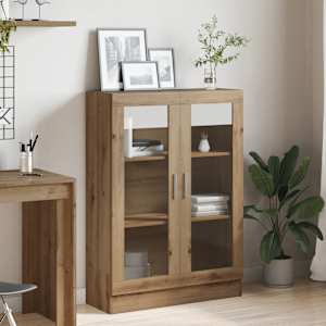 Knihovna dub artisan 82,5 x 30,5 x 115 cm kompozitní dřevo - obrázek 4