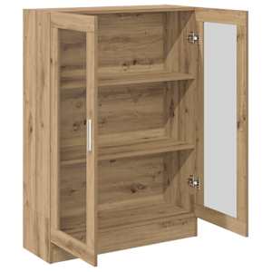 Knihovna dub artisan 82,5 x 30,5 x 115 cm kompozitní dřevo - obrázek 9
