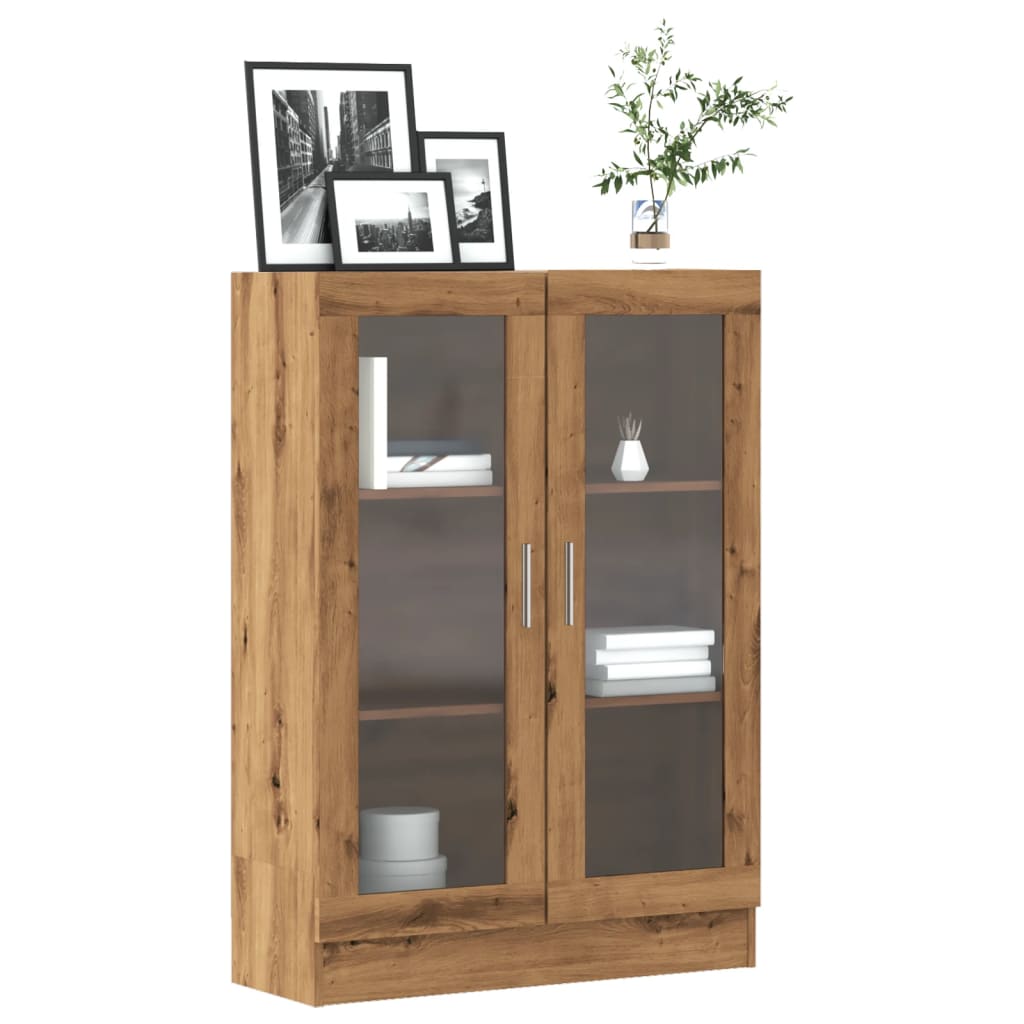 vidaXL Bücherschrank Artisan-Eiche 82,5x30,5x115 cm Holzwerkstoff