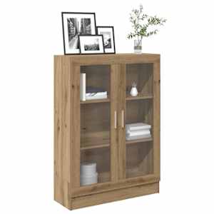 Knihovna dub artisan 82,5 x 30,5 x 115 cm kompozitní dřevo - obrázek 1