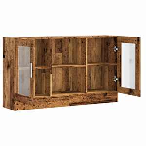 Příborník old wood 120 x 30,5 x 70 cm kompozitní dřevo - obrázek 8