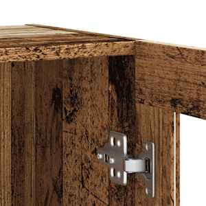 Příborník old wood 120 x 30,5 x 70 cm kompozitní dřevo - obrázek 7