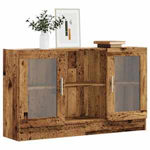 Příborník old wood 120 x 30,5 x 70 cm kompozitní dřevo - obrázek 1