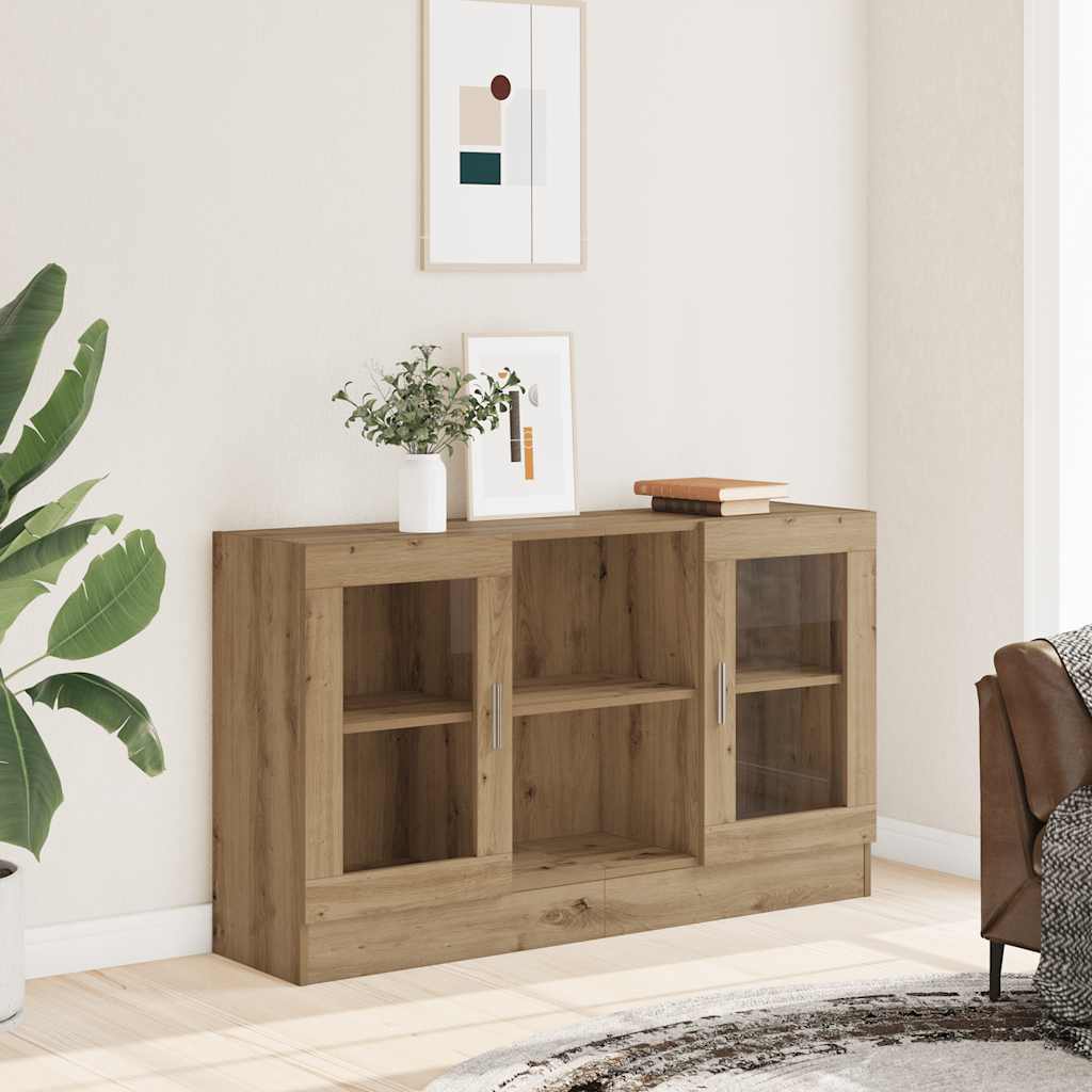 vidaXL Senkki artesaani tammi 120x30,5x70 cm tekninen puu