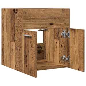 Koupelnová skříňka pod umyvadlo old wood 41x38,5x46 cm kompozit - obrázek 7