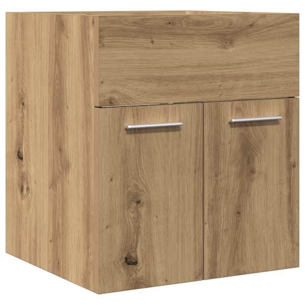 vidaXL Vannitoa valamukapp Artisan tamm 41x38,5x46 cm ehituspuit