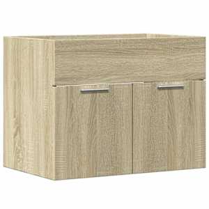 Skříňka pod umyvadlo dub sonoma 60 x 38,5 x 46 cm dřevotříska - obrázek 2