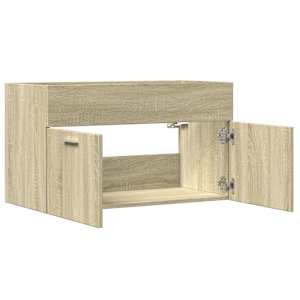 Skříňka pod umyvadlo dub sonoma 80 x 38,5 x 46 cm dřevotříska - obrázek 7