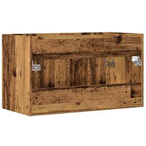 Koupelnová skříňka pod umyvadlo old wood 80x38,5x46 cm kompozit - obrázek 6