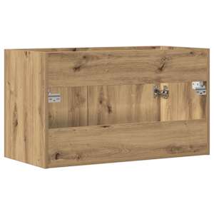 Koupelnová skříňka pod umyvadlo dub artisan 90 x 38,5 x 46 cm - obrázek 6