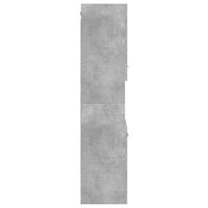 Koupelnová závěsná skříňka betonově šedá 30x30x130 cm kompozit - obrázek 6