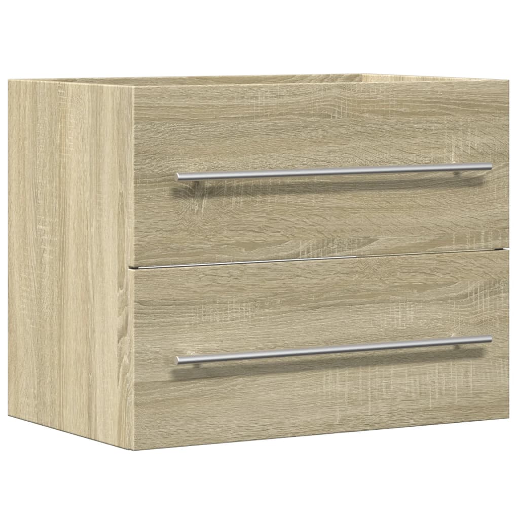vidaXL Dulap de chiuvetă, stejar sonoma, 60x38,5x48 cm, PAL