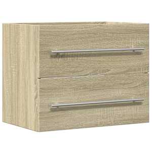 Skříňka pod umyvadlo dub sonoma 60 x 38,5 x 48 cm dřevotříska - obrázek 2