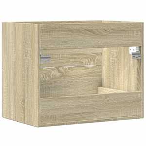 Skříňka pod umyvadlo dub sonoma 60 x 38,5 x 48 cm dřevotříska - obrázek 6