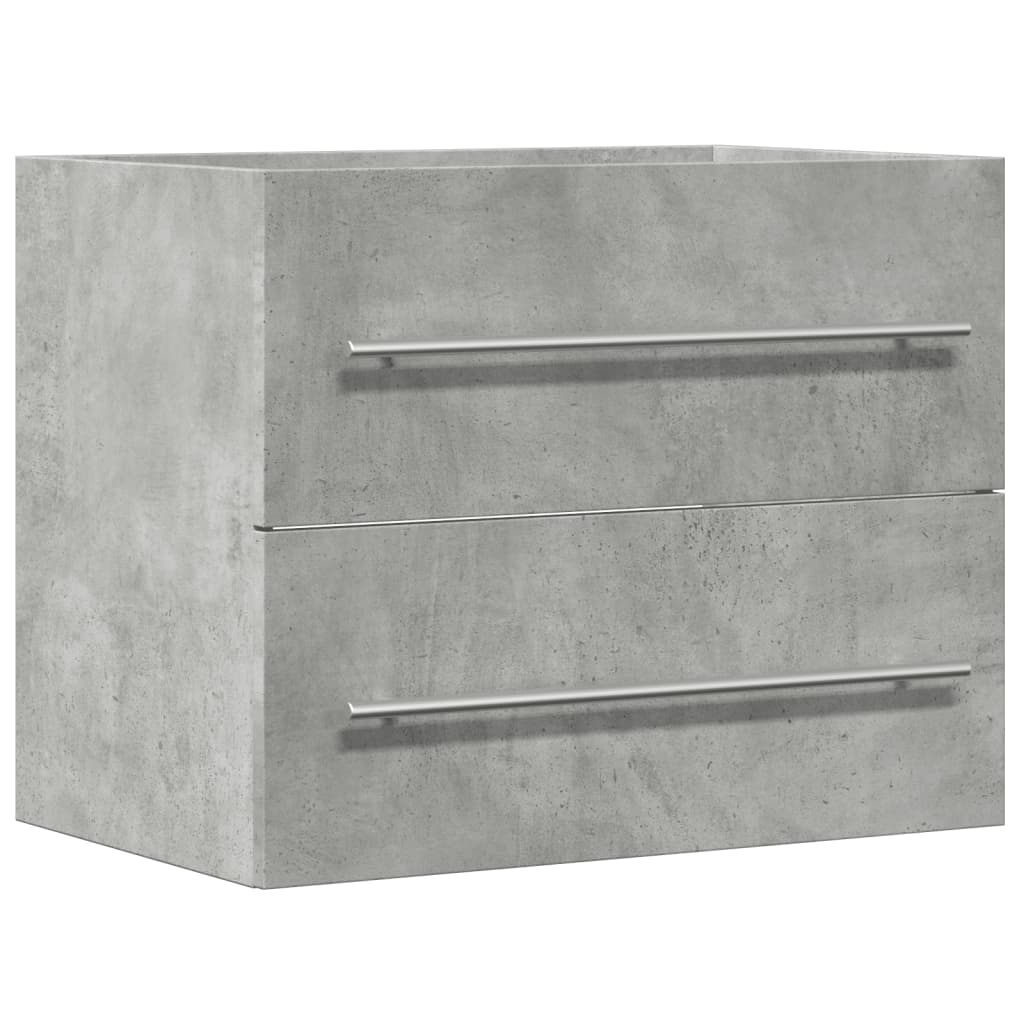 vidaXL Skříňka pod umyvadlo betonově šedá 60x38,5x48 cm dřevotříska