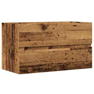 Skříňka pod umyvadlo old wood 90x38,5x45 cm kompozitní dřevo - obrázek 2