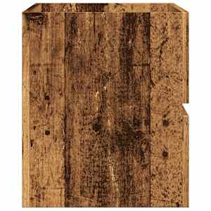 Skříňka pod umyvadlo old wood 90x38,5x45 cm kompozitní dřevo - obrázek 5