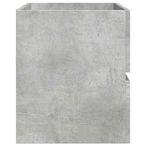 Skříňka pod umyvadlo betonově šedá 100x38,5x45 cm dřevotříska - obrázek 5