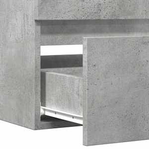 Skříňka pod umyvadlo betonově šedá 100x38,5x45 cm dřevotříska - obrázek 8