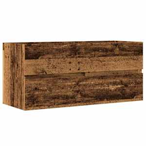 Skříňka pod umyvadlo old wood 100x38,5x45 cm kompozitní dřevo - obrázek 2