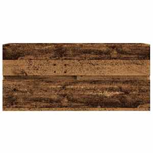 Skříňka pod umyvadlo old wood 100x38,5x45 cm kompozitní dřevo - obrázek 4