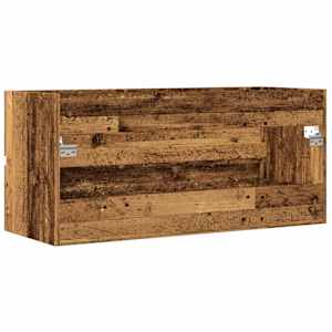 Skříňka pod umyvadlo old wood 100x38,5x45 cm kompozitní dřevo - obrázek 6