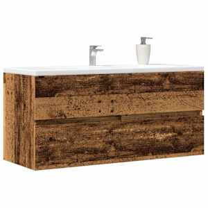 Skříňka pod umyvadlo old wood 100x38,5x45 cm kompozitní dřevo - obrázek 1