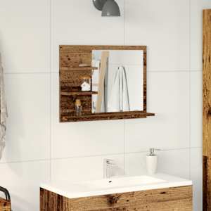 Koupelnová skříňka se zrcadlem old wood 60 x 10,5 x 45 cm - obrázek 3