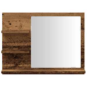 Koupelnová skříňka se zrcadlem old wood 60 x 10,5 x 45 cm - obrázek 4