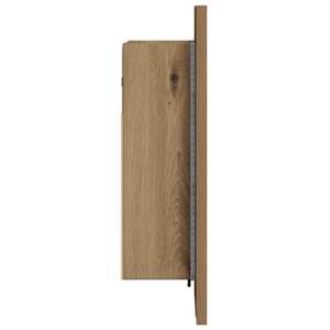 Zrcadlová skříňka LED dub artisan 40x12x45 cm kompozitní dřevo - obrázek 9