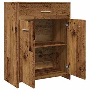Koupelnová skříňka old wood 60 x 33 x 80 cm kompozitní dřevo - obrázek 8