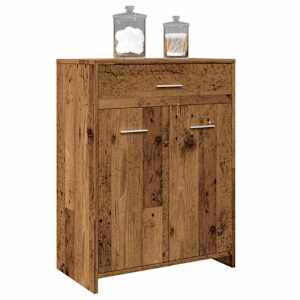 Koupelnová skříňka old wood 60 x 33 x 80 cm kompozitní dřevo - obrázek 1
