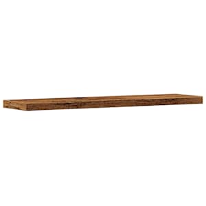 Nástěnné police 4 ks old wood 40 x 10 x 1,5 cm kompozitní dřevo - obrázek 7
