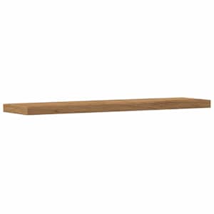 Nástěnné police 4 ks dub artisan 40x10x1,5 cm kompozitní dřevo - obrázek 4