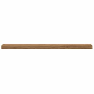 Nástěnné police 4 ks dub artisan 40x10x1,5 cm kompozitní dřevo - obrázek 5