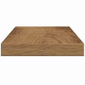 Nástěnné police 4 ks dub artisan 40x10x1,5 cm kompozitní dřevo - obrázek 7
