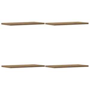 vidaXL Seinariiulid 4 tk Artisan Oak 40x20x1,5 cm Engineered Wood